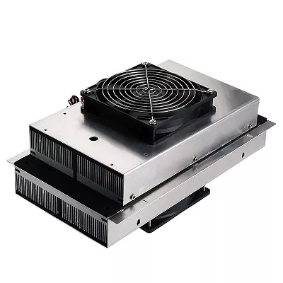 Skysčio į skystį termoelektrinių aušintuvų mazgai