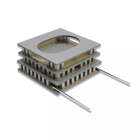 Dviejų pakopų termoelektriniai aušintuvai